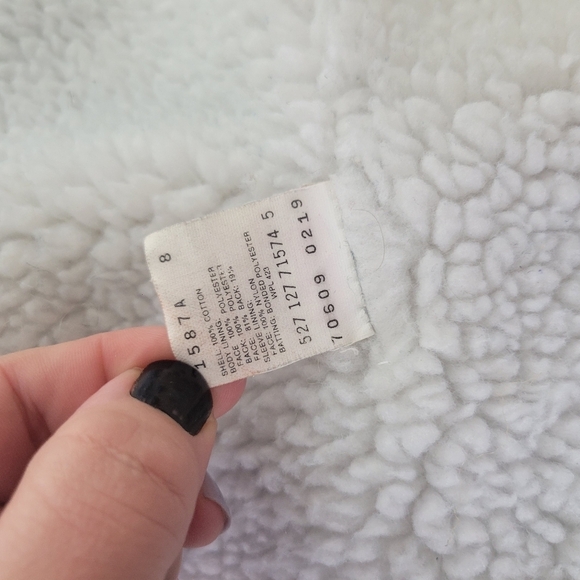 Vintage Levis sherpa lined jean jacket - Picture 9 of 10